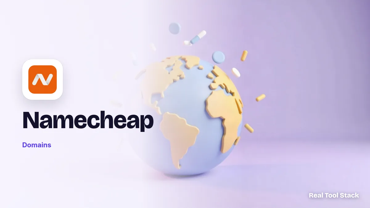 Namecheap: We run our domains on Namecheap: easy DNS, pricier renewals and one email trap
